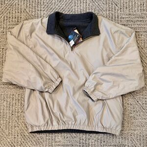 Men's Tan Windbreaker Jacket